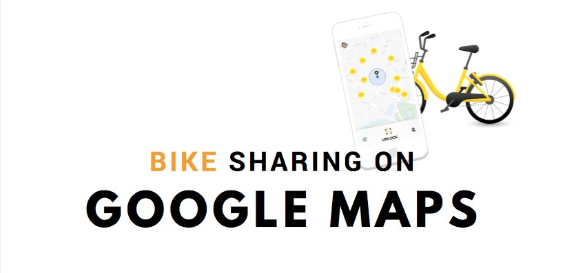 Google Maps e Bike Sharing: ora è tutto più facile ed in tempo reale!